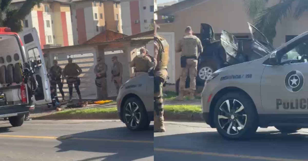 AGORA: Dupla de criminosos se dá mal ao tentar dar fuga da PMSC após “roubar celular” em Santa Catarina