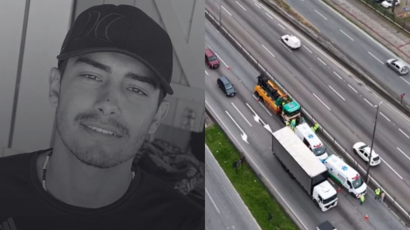 Esposa desabafa após morte de motociclista de 21 anos em SC: “Uma parte de mim foi embora”