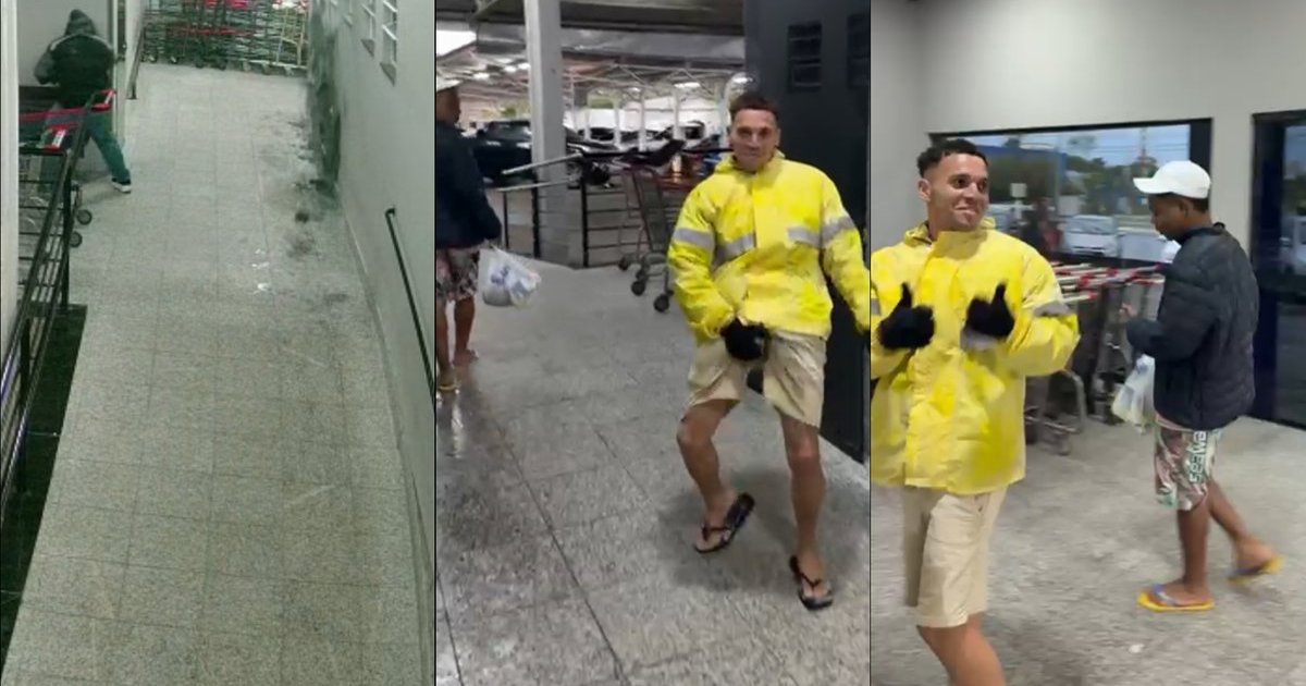 “Filma e manda pra Bahia”: dupla ameaça matar cliente em supermercado de Criciúma