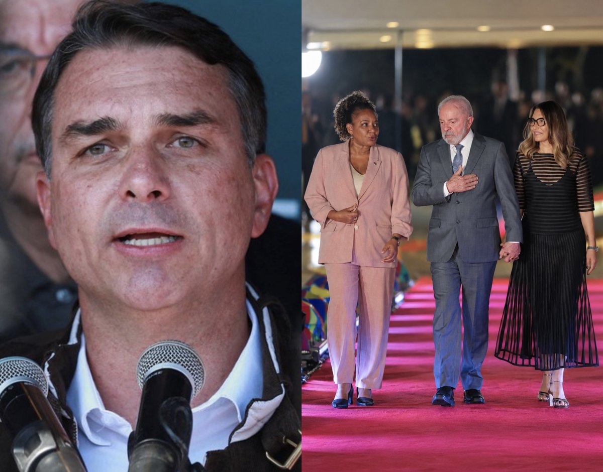 URGENTE: Flávio pede ao TSE que casse a chapa de Lula e torne Janja e Margareth Menezes inelegíveis