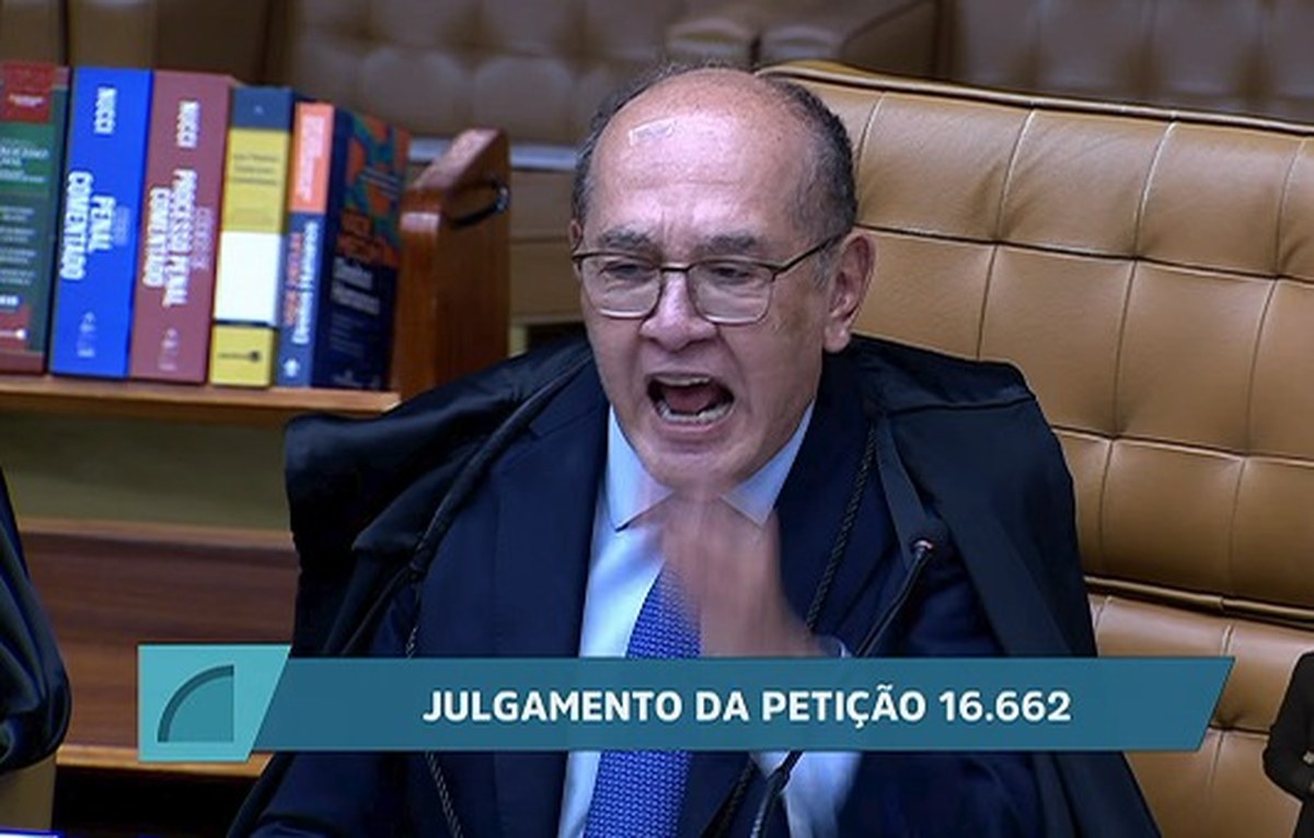 Aos gritos, Gilmar Mendes ataca Mendonça e sai em defesa de Moraes no STF