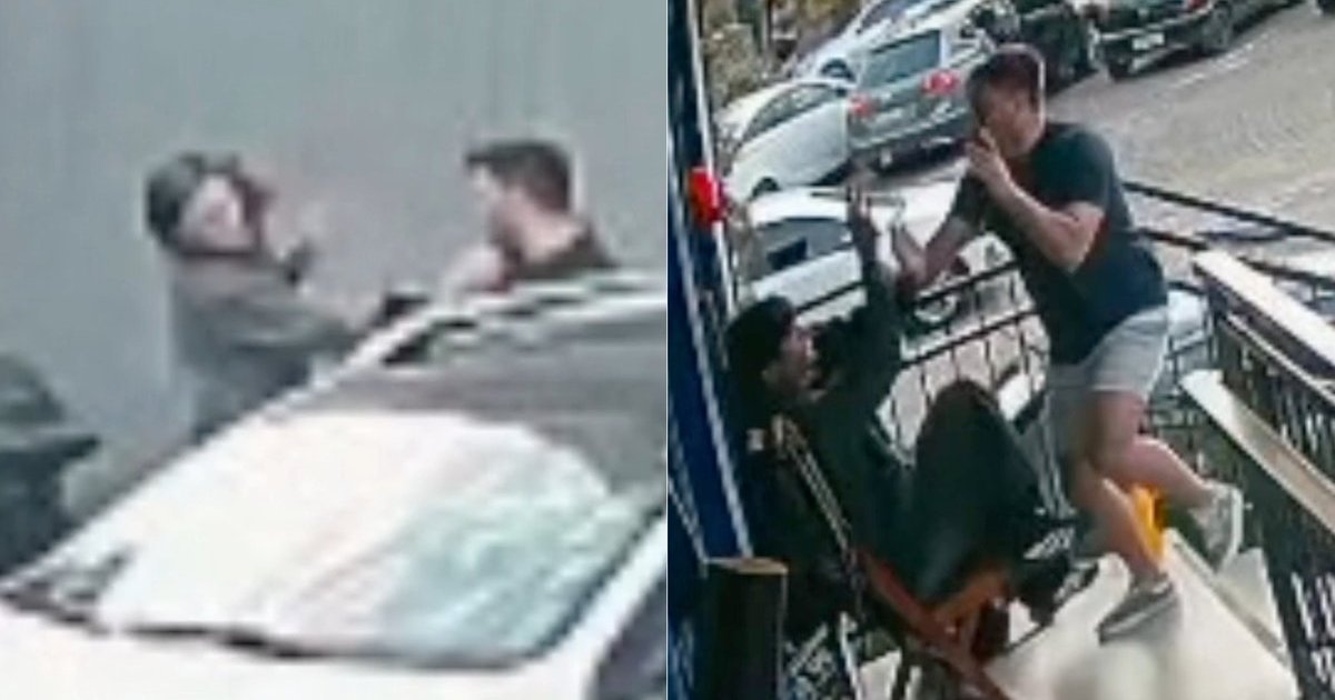 “Ninguém fez nada?”: homem é flagrado dando “tapa na cara” e chute em mulher em Blumenau
