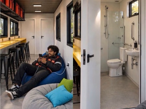 Motoboys terão sala para descansar, tomar banho e carregar o celular no Centro de Florianópolis