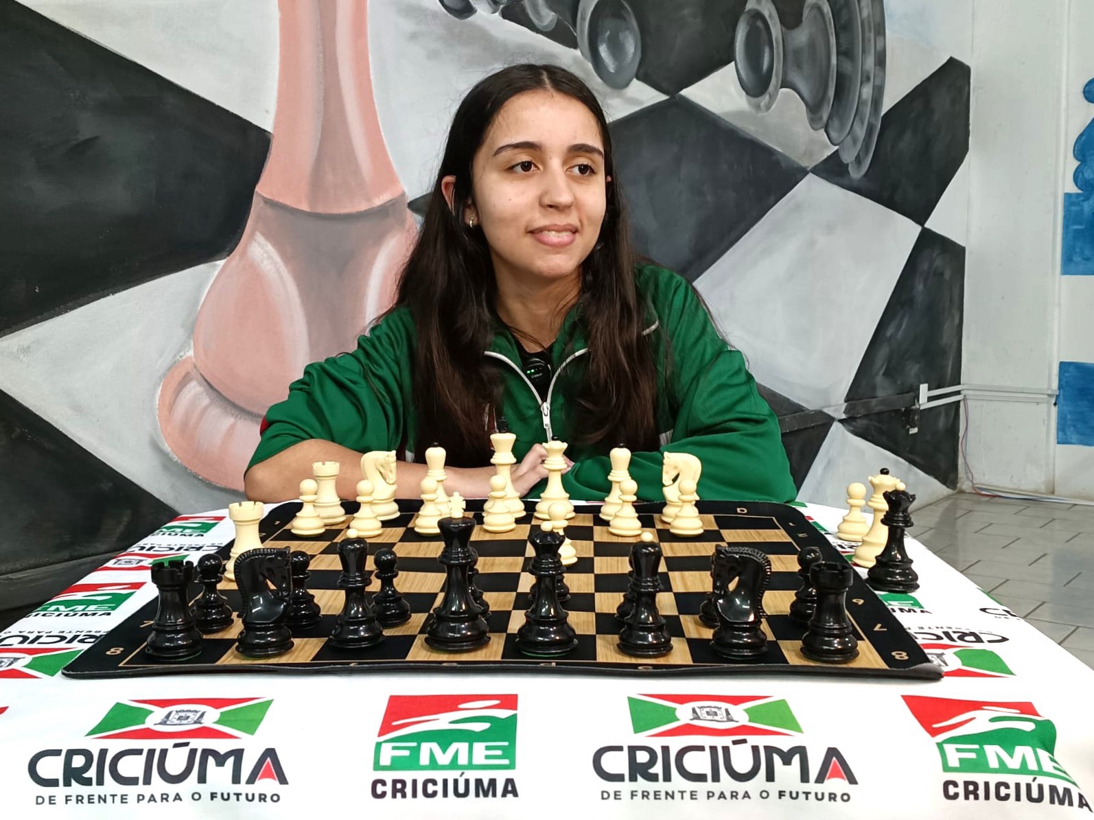 Aos 17 anos, enxadrista de Criciúma vai representar o Brasil em Olimpíada no Uzbequistão - Foto