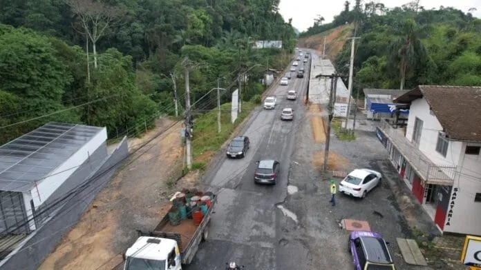 Ponte Santa Catarina terá siga e pare por dois dias em Blumenau