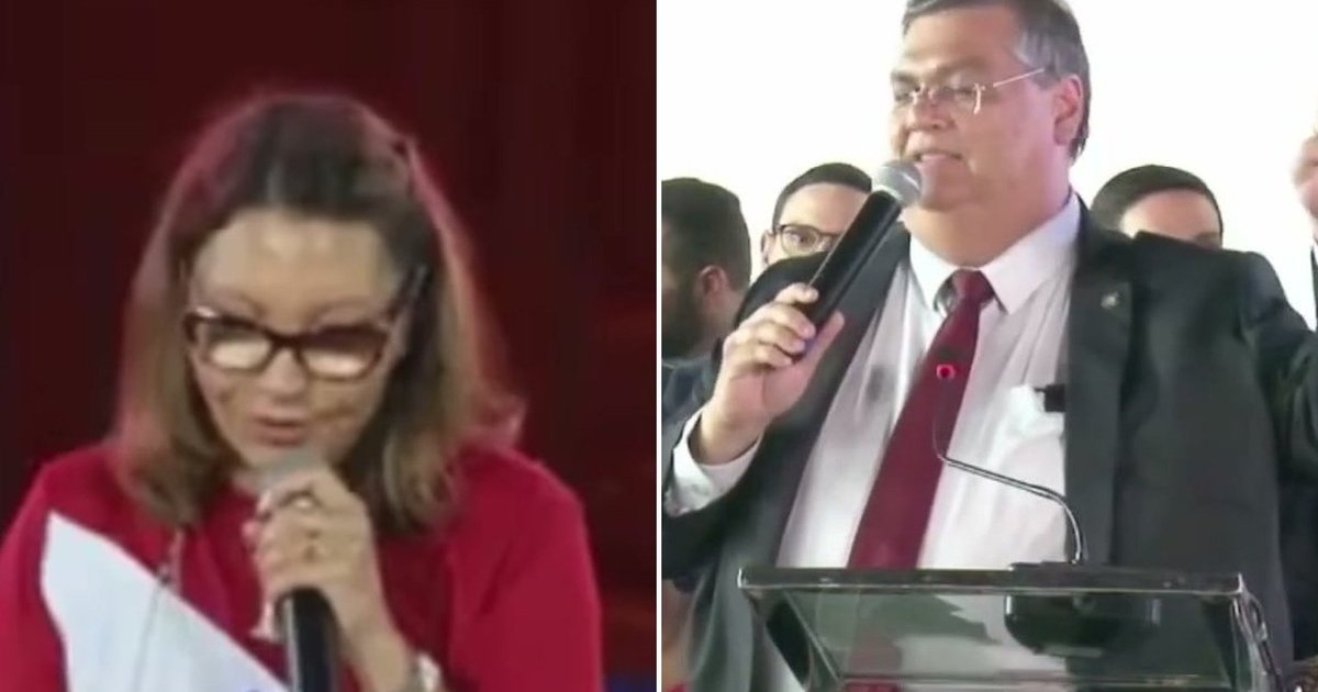 Janja diz que “o outro lado quer o fim da padroeira” um dia após Dino liberar posts contra Flávio Bolsonaro