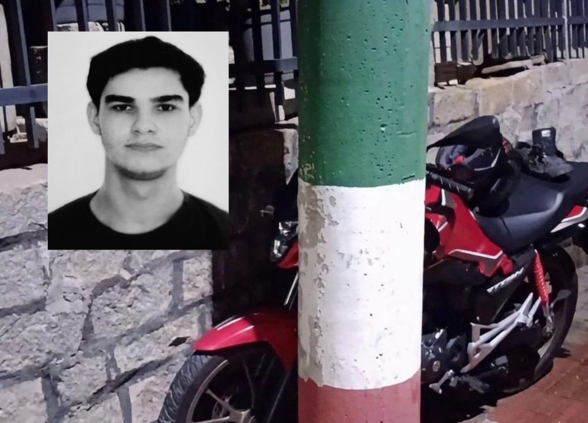Jovem de São João Batista morre após colidir motocicleta contra poste em Nova Trento