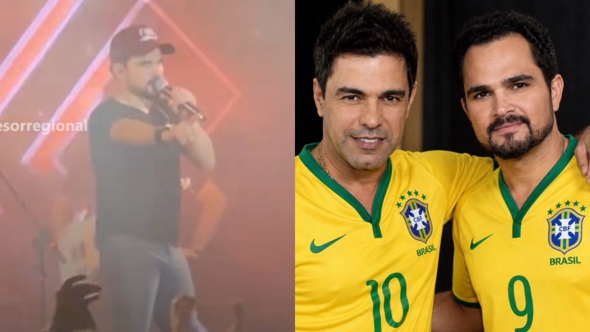 “Vocês sabem de quem estou falando”, diz Luciano ao falar para fãs em SC não votarem em quem não olha para Jesus - Foto