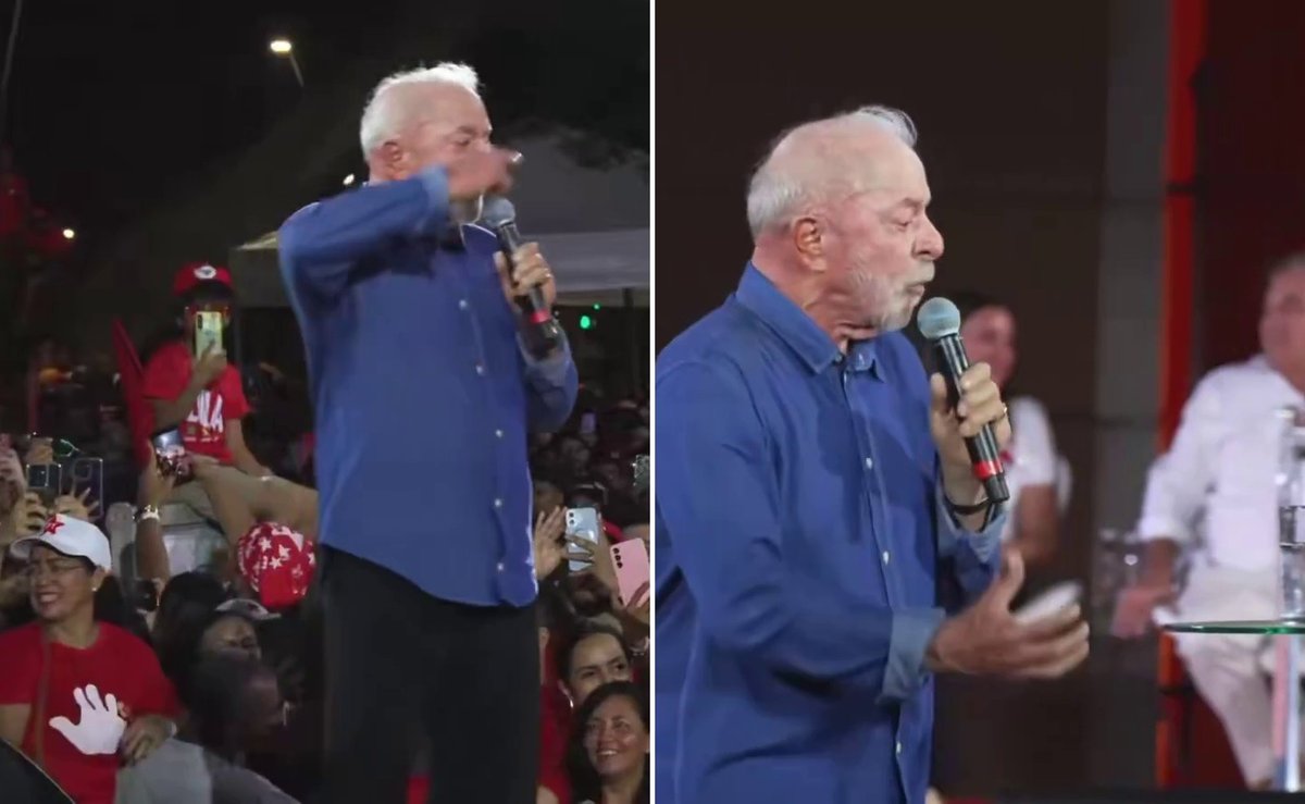 Lula diz que “as mulheres aprendem a tomar toque desde quando é pequena” ao falar de próstata em Belém