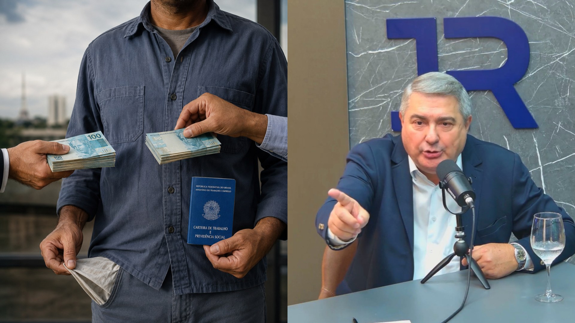 Custa R$ 10 mil e leva R$ 3.850 pra casa: Lunelli diz que governo está “tirando da boca” do trabalhador - QTU Questões do Universo