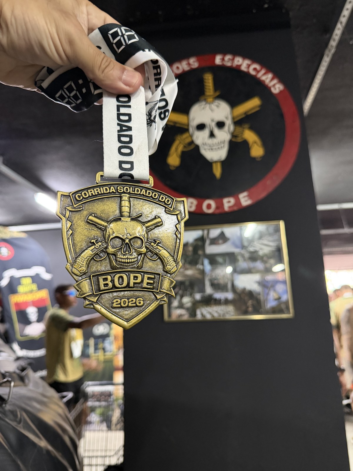 Medalha da Corrida Soldado do BOPE 2026