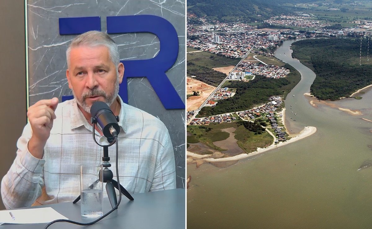 Molhes do Rio Biguaçu podem chegar a R$ 200 milhões, diz ex-prefeito Salmir da Silva