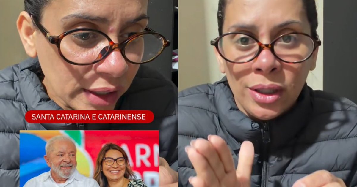 “Aqui vocês não se criam”: nordestina que fez a vida em SC critica Lula e Janja e sai em defesa dos catarinenses