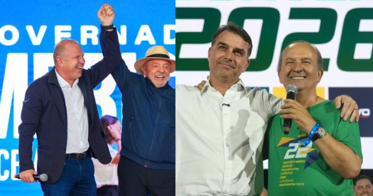 Após visita de Lula a SC, pesquisa aponta Jorginho reeleito em 1° turno e Merísio líder em rejeição