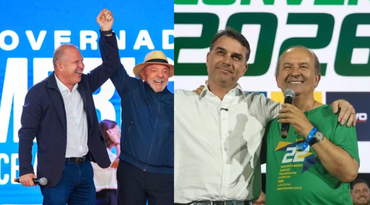 Após visita de Lula a SC, pesquisa aponta Jorginho reeleito em 1° turno e Merísio líder em rejeição