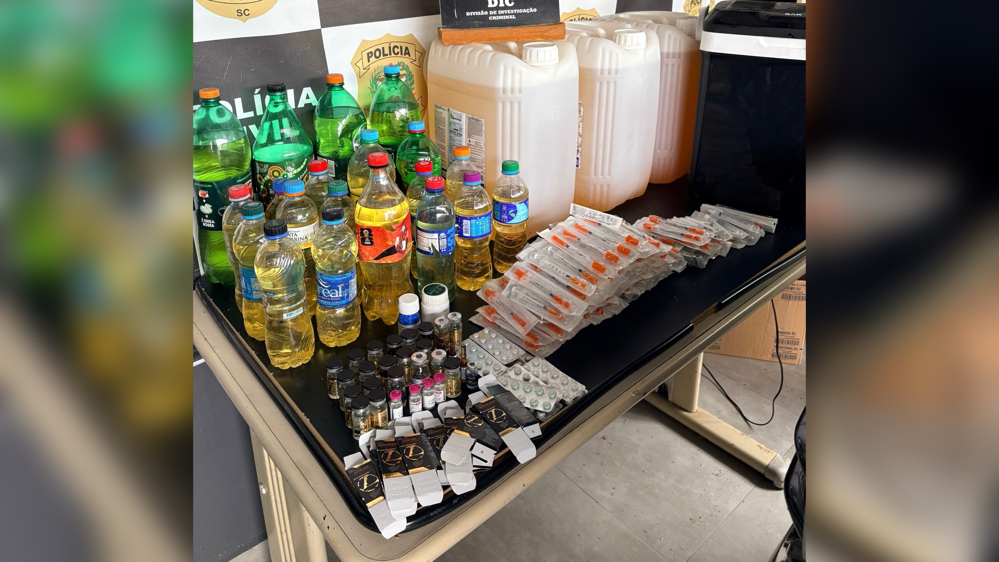 Homem é preso por venda ilegal de agrotóxicos, anabolizantes e medicamentos em Indaial