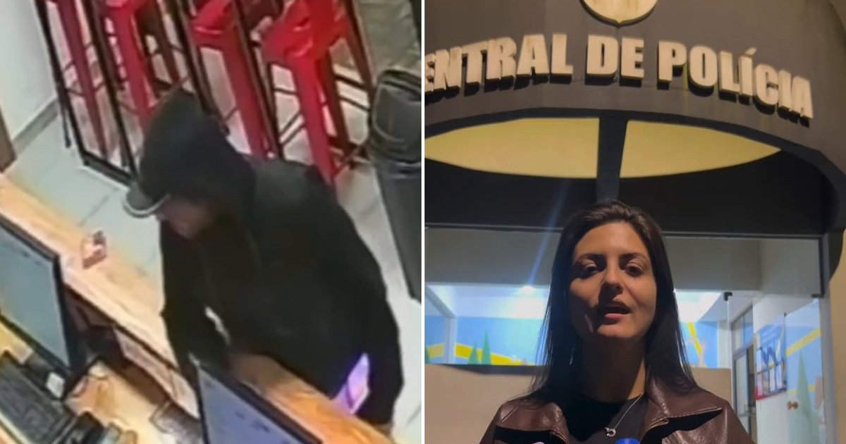 Comerciante agradece à PM por achar assaltante que ameaçou funcionária grávida em pizzaria de Joinville