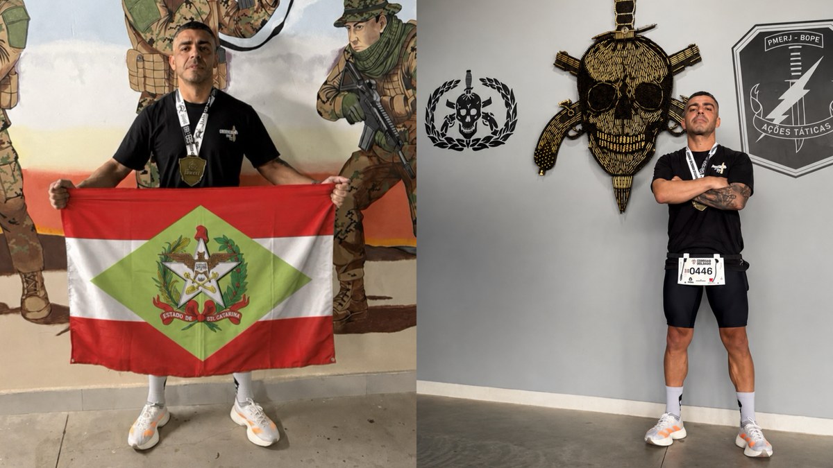Policial Militar catarinense fica entre os 5 melhores na corrida do BOPE no RJ: “tropa de elite”