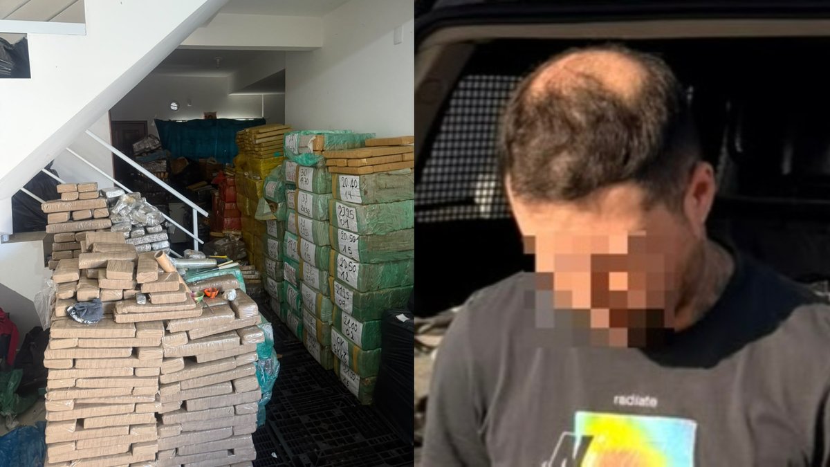 “Pouca Telha”, muita droga: suspeito de tráfico é preso pelo CHOQUE da PMSC em Palhoça