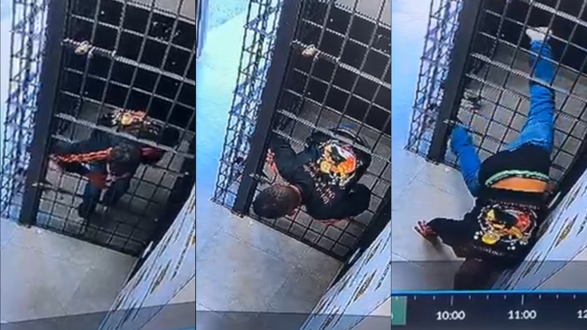 Preso por agredir mulher e enteada se espreme entre grades e foge da CPP em Florianópolis
