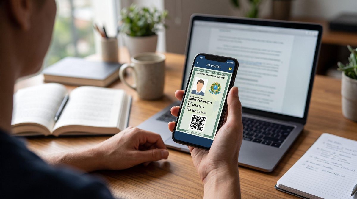 RG digital: como funciona e como solicitar o documento - QTU Questões do Universo