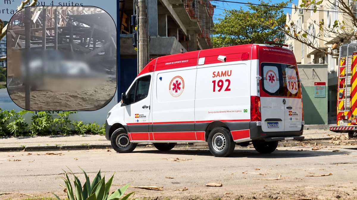 Trabalhador de Pernambuco que morreu esmagado por laje em Florianópolis é identificado