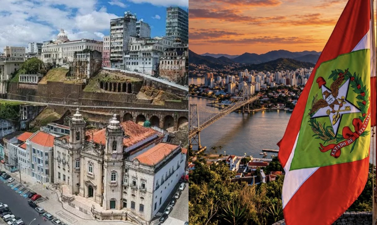 SC é o melhor estado para trabalhar e o que menos depende do Bolsa Família; Bahia é o pior em ambos, diz ranking