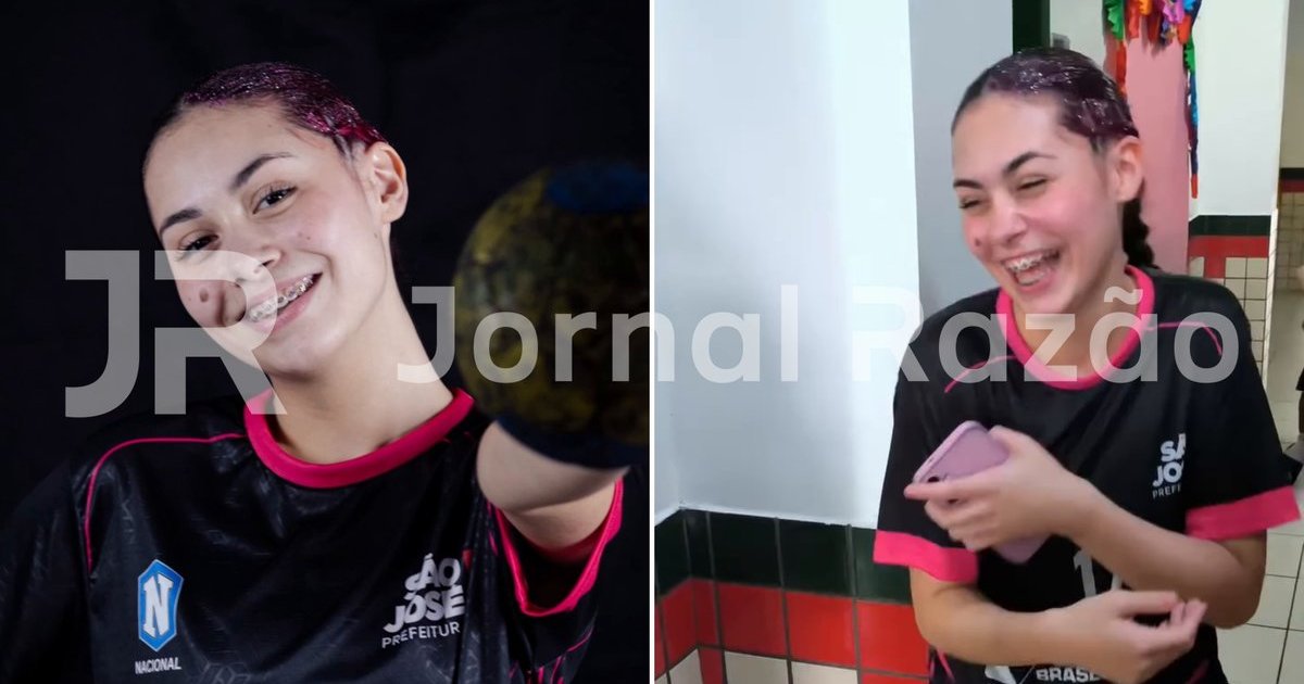 Time São José homenageia Beatriz Baldissera Peixoto, atleta de handebol que morreu aos 15 anos em Alfredo Wagner