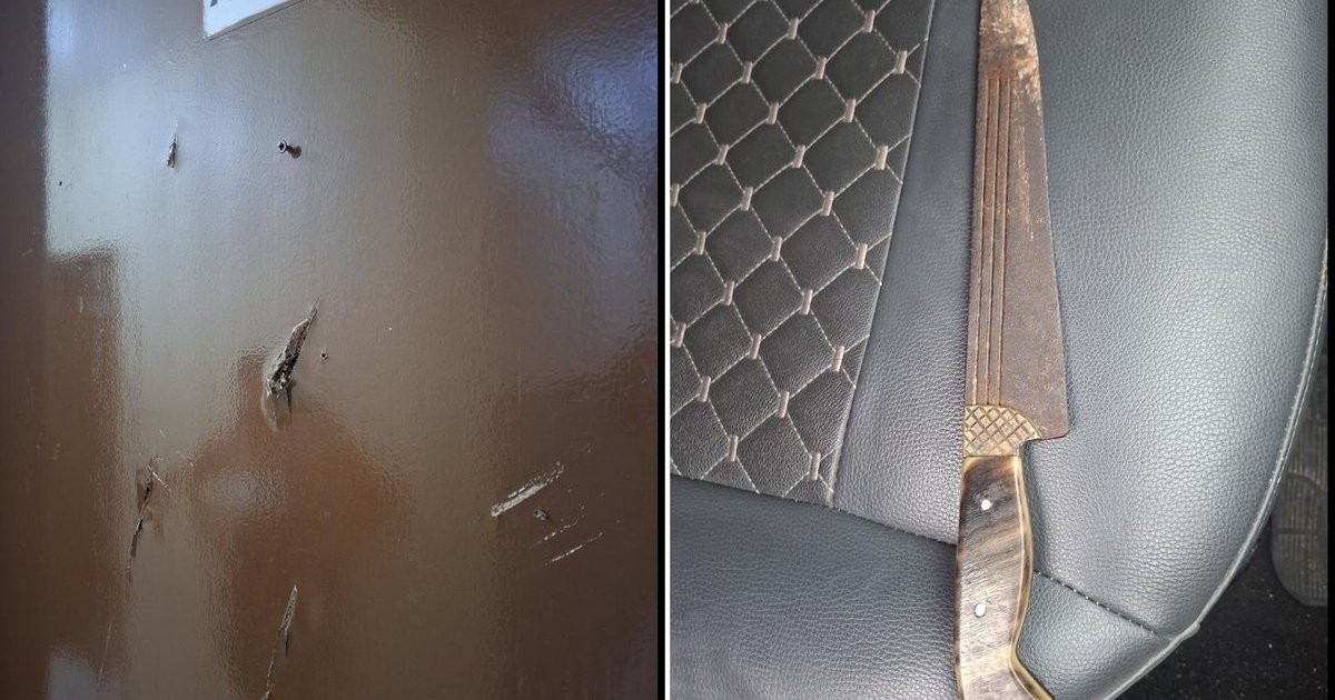 “Vou te matar, abre essa porta”: vizinho tenta arrombar apartamento com faca em Brusque
