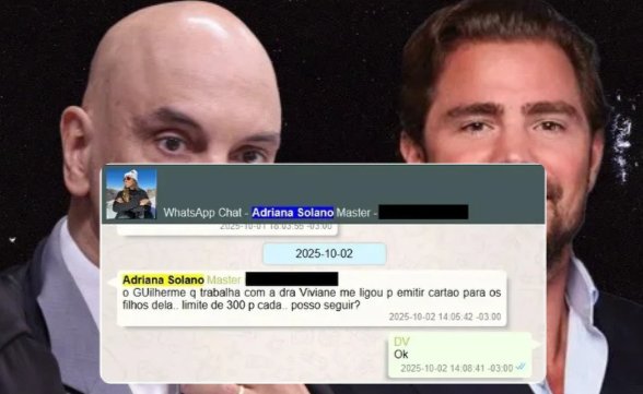 Vorcaro autorizou cartões de crédito do Master aos filhos de Moraes: “limite de 300 para cada”, diz PF - QTU Questões do Universo