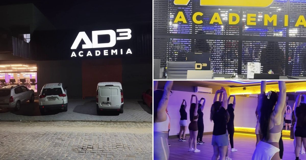 AD3 Academia reinaugura unidade de 1.800 m² com pilates, spinning e sala VIP em SC
