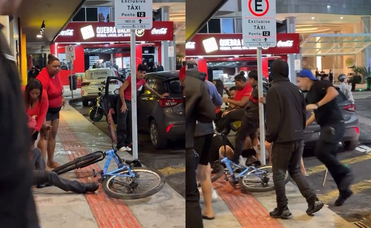 Briga entre apoiadores de Lula e de Flávio termina com idoso agredido em frente a hotel em BC