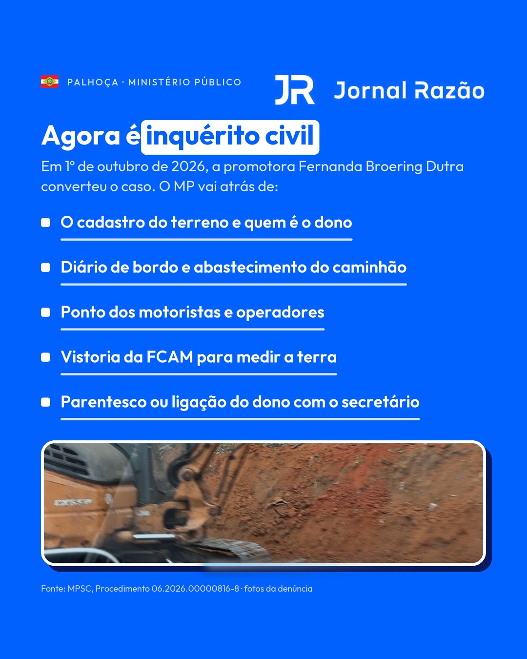 O que o MP vai investigar no inquérito civil