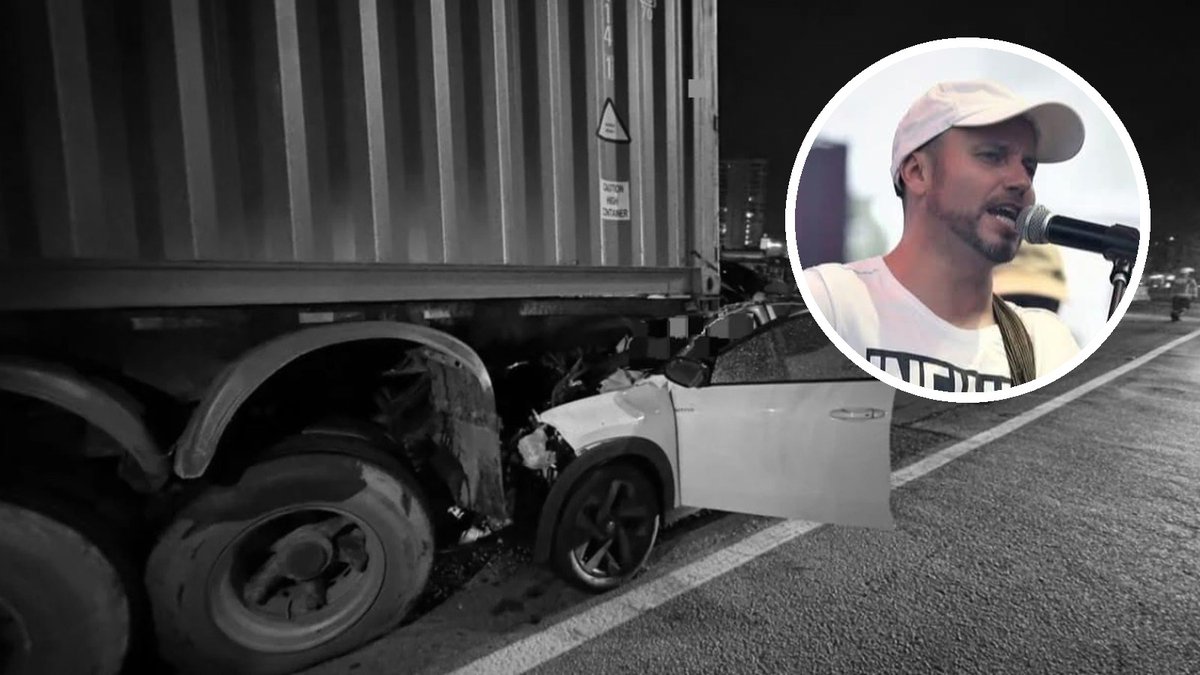 Cantor Fá, de São João Batista, morre ao bater o carro na traseira de carreta na BR-101 em Itapema