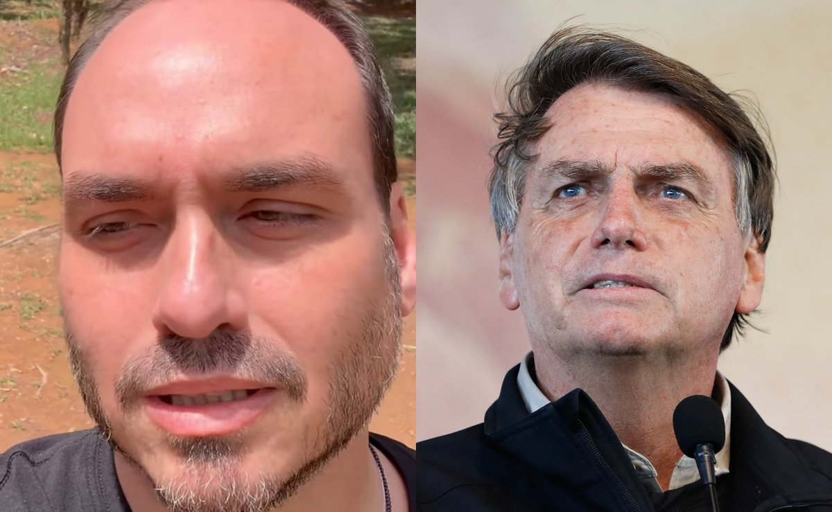 “Tenho medo do que podem fazer com ele”: Carlos visita Jair Bolsonaro e diz que os soluços do pai voltaram