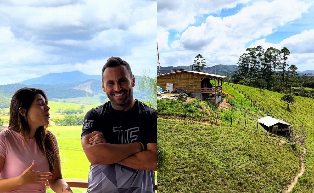 Casal troca o apartamento frente mar em Balneário Camboriú por um rancho de boi sem água e luz em SC