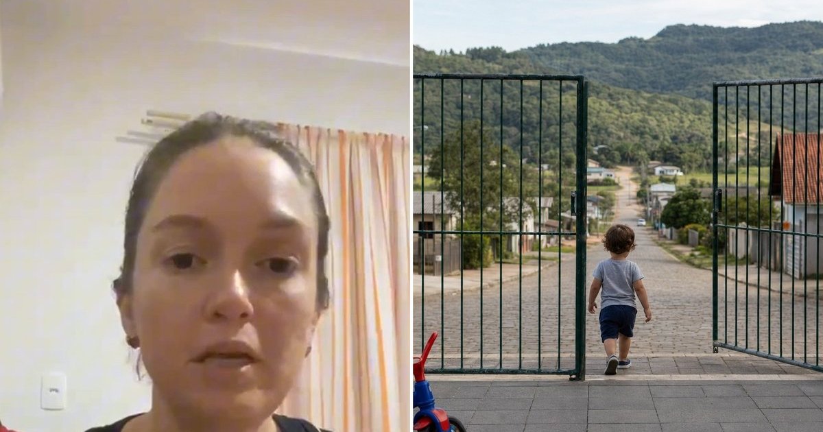 Criança de 2 anos foge de creche em SC e mãe desabafa: “Poderia ter sido atropelado”