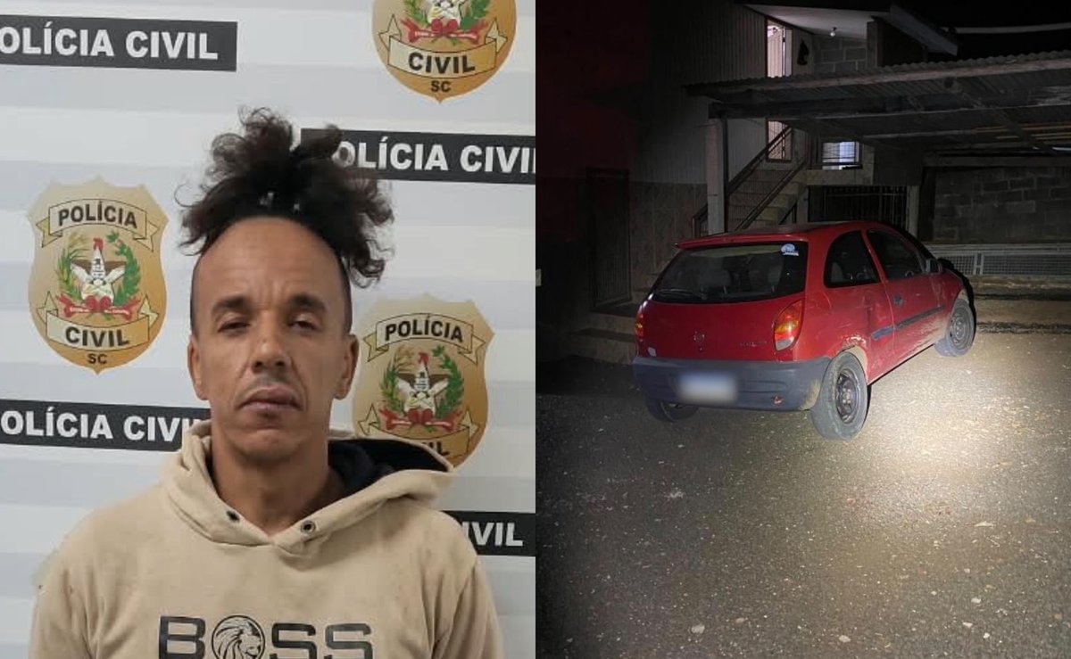 Criminoso que tentou estuprar menina de 10 anos em SC já ficou 12 anos preso por matar para roubar em Brusque