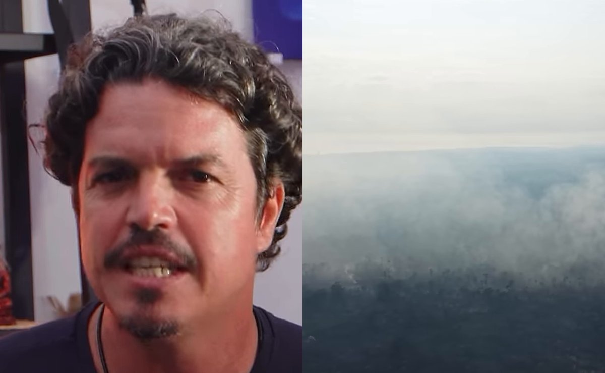 Com a Amazônia em chamas, deputado do PSOL de SC ataca Flávio e elogia Lula: “Projeto de coragem e respeito global”