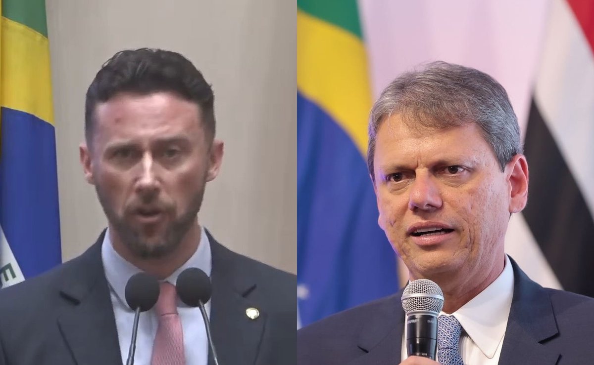 Deputado de SC defende gesto de Tarcísio com Lula e diz que a arrogância levará a direita ao fracasso