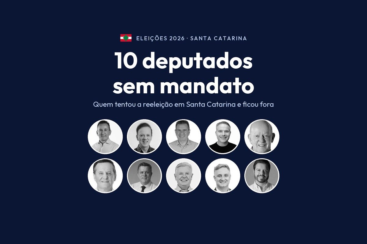 As urnas mandaram 10 deputados de SC para casa