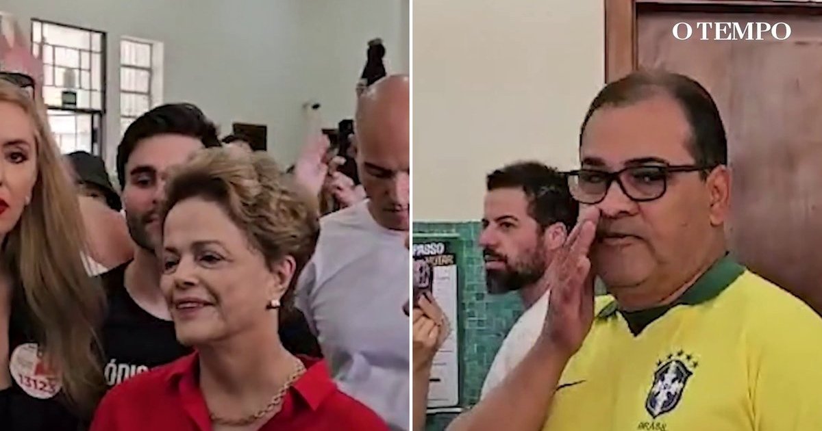 Sob vaias e aplausos: Dilma vota em Belo Horizonte em meio a empurra-empurra e xingamentos
