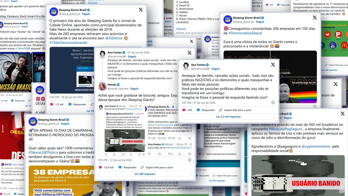 Quando a esquerda boicotava, era “grande dia”. Quando a direita boicota, é nazismo: esqueceram de 2021?