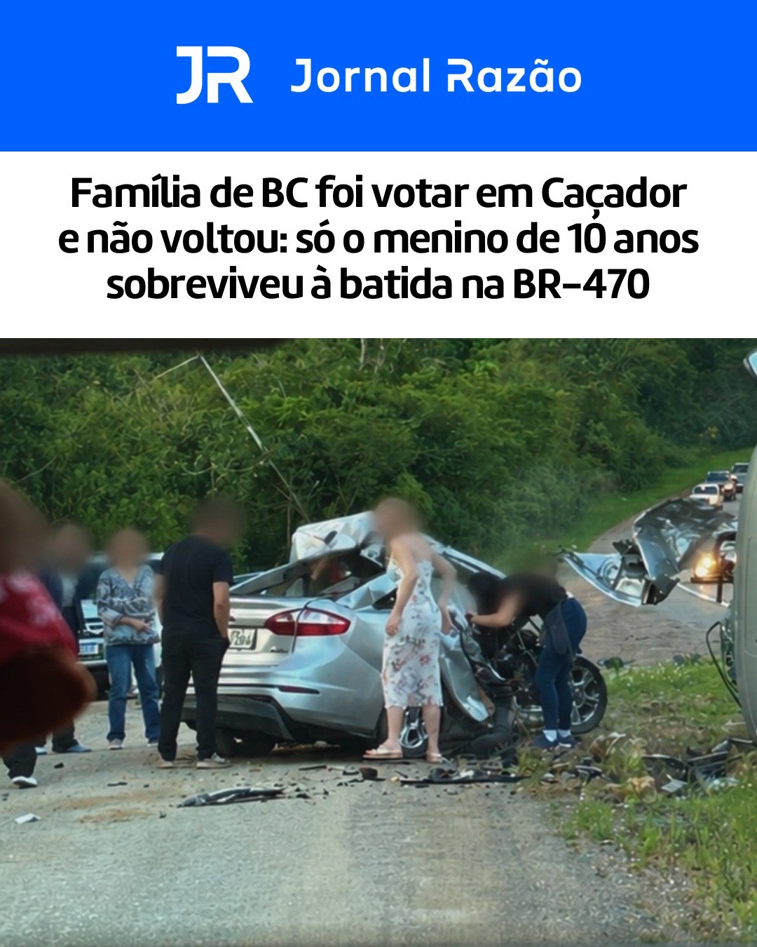 O carro às margens da rodovia