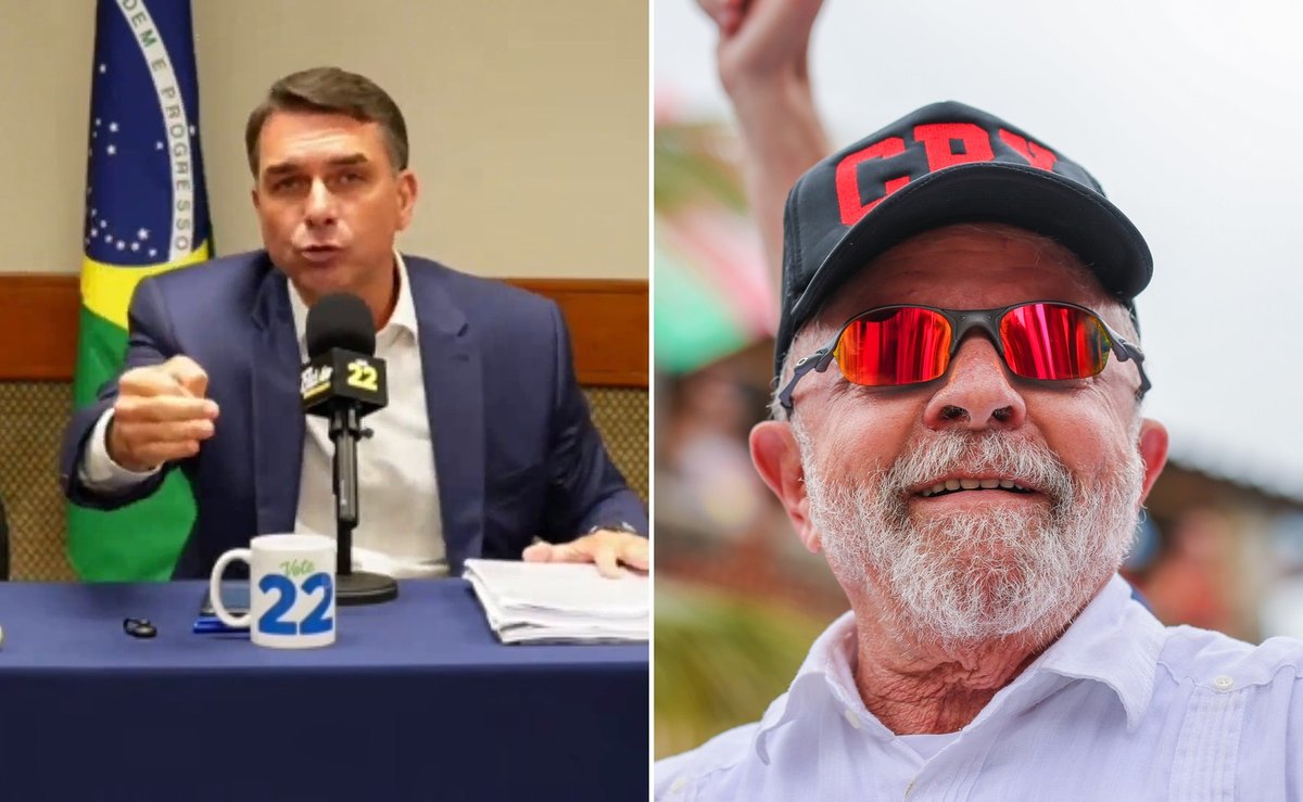 “Você faz acordo com bandido”: Flávio Bolsonaro diz que Lula será expulso no domingo