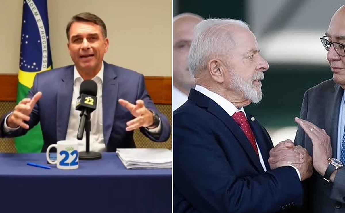 Flávio Bolsonaro diz que Lula usou o Judiciário para barrar o debate da Globo: “censura nas eleições”