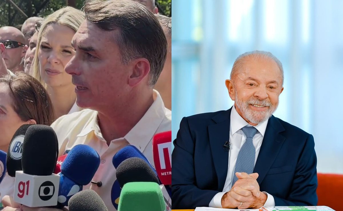 “O Bolsonaro pediu um patrocínio e o Lula pediu propina”, diz Flávio Bolsonaro após áudio de Vorcaro