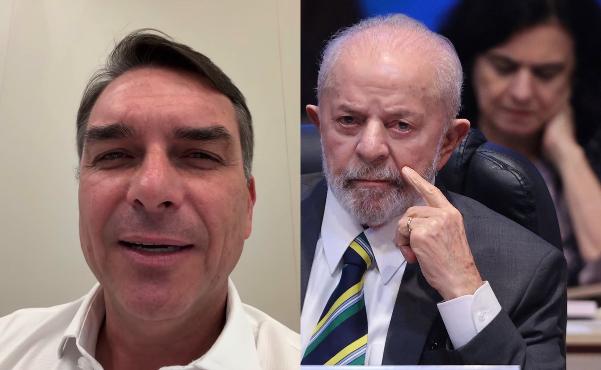 “É claro que eu vou no debate”: Flávio Bolsonaro dá xeque-mate em Lula