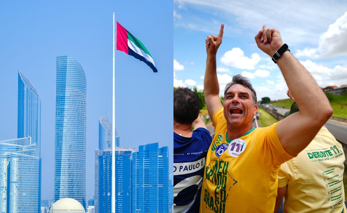 Flávio Bolsonaro vence Lula nos Emirados Árabes com 54,6% dos votos válidos no 2º turno