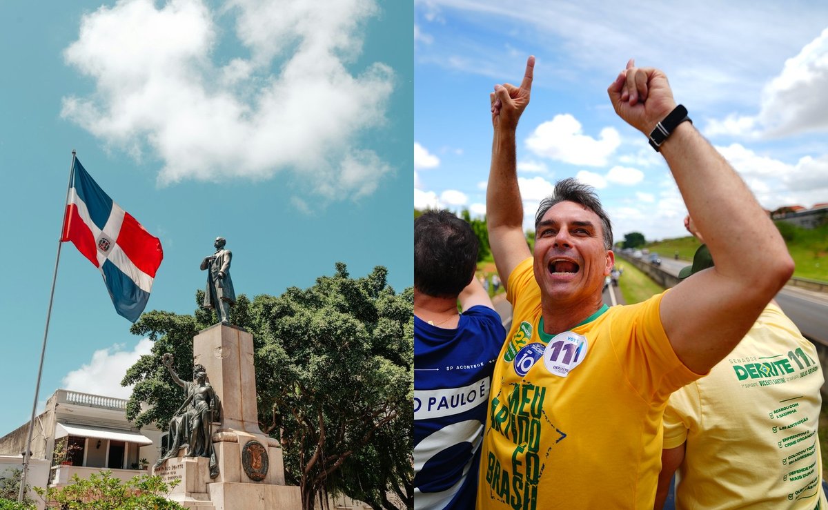 Flávio Bolsonaro vence Lula na República Dominicana com 56,7% dos votos válidos no 2º turno